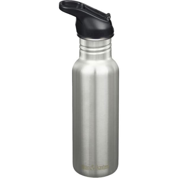 klean kanteen Classic 532 ml Flip Seal Sport Cap - Trinkflasche brushed stainless - Bild 1