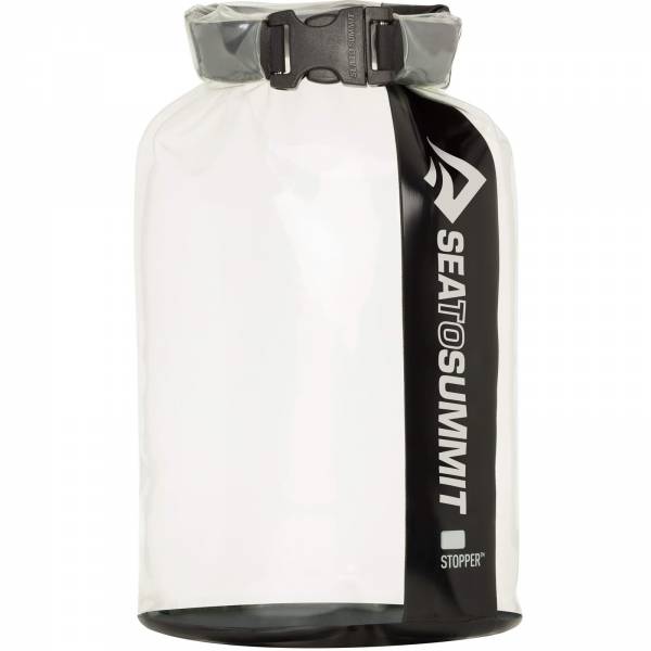 Sea to Summit Clear Stopper Dry Bag - druchsichtiger Packsack clear-black - Bild 1 Sea to Summit Clear Stopper Dry Bag - druchsichtiger Packsack clear-black - Bild 1