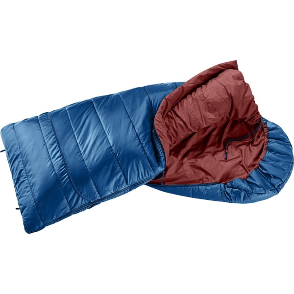 deuter Starlight SQ - Kinder- & Jugendschlafsack nightblue-redwood - Bild 2