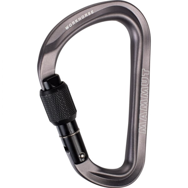 Mammut Workhorse HMS Screwgate - Karabiner grey - Bild 1 Mammut Workhorse HMS Screwgate - Karabiner grey - Bild 1