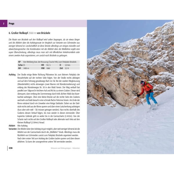 Panico Verlag Südtirol Band 1 - Skitourenführer - Bild 8 Panico Verlag Südtirol Band 1 - Skitourenführer - Bild 8