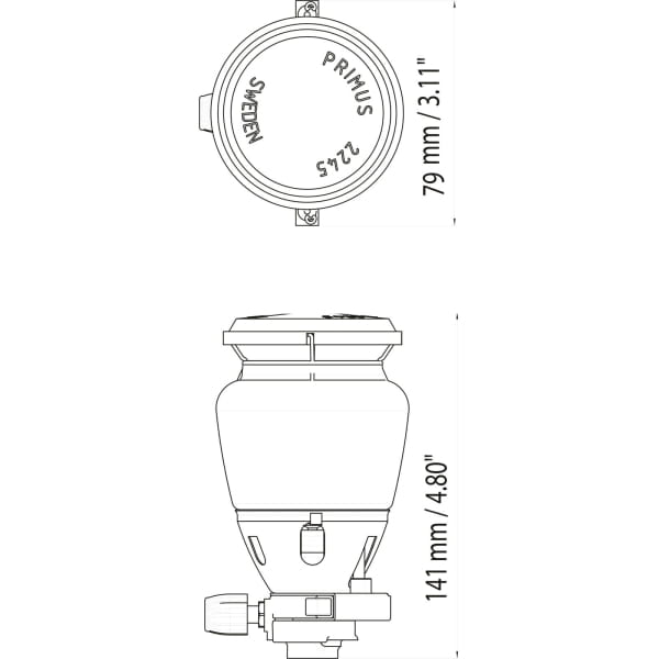 Primus Easy Light Duo Lantern - Campinglampe - Bild 2