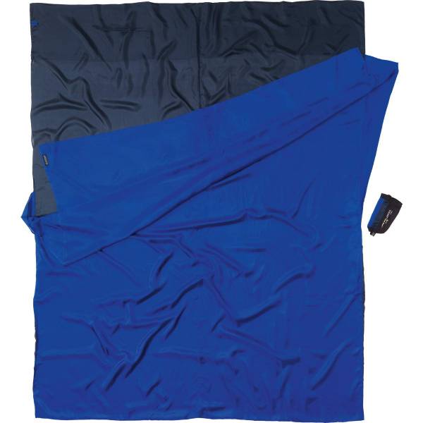 COCOON Silk TravelSheet Double Size tuareg-ultramarine blue - Bild 2 COCOON Silk TravelSheet Double Size tuareg-ultramarine blue - Bild 2