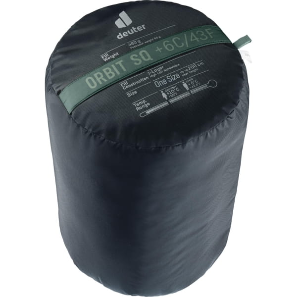 deuter Orbit SQ +6C/43F - Sommerschlafsack ivy-ink - Bild 4