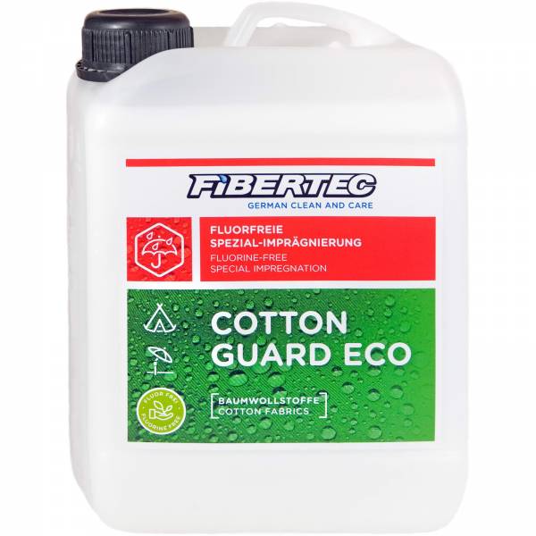 FIBERTEC Cotton Guard Eco 2,5 Liter - Baumwollimprägnierung - Bild 1 FIBERTEC Cotton Guard Eco 2,5 Liter - Baumwollimprägnierung - Bild 1