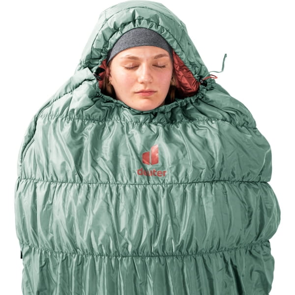 deuter Exosphere +4° SL - Sommerschlafsack für Damen sage-redwood - Bild 3