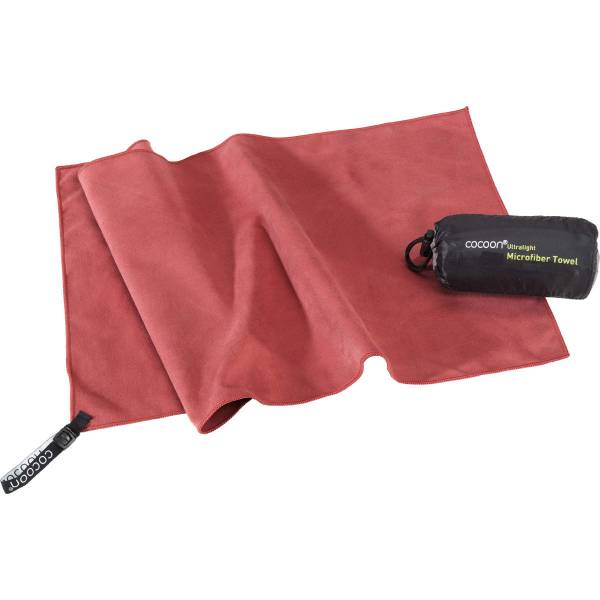 COCOON Towel Ultralight Gr. M - Outdoor-Handtuch marsala red - Bild 4