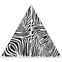 Vorschau: BENT Zip-Canvas TC Africa - Sonnensegel zebra print-zipper black - Bild 3
