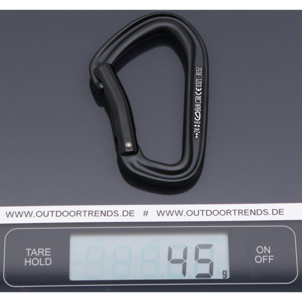 Black Diamond HotForge Bent - Karabiner black - Bild 2 Black Diamond HotForge Bent - Karabiner black - Bild 2