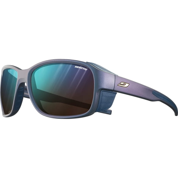 JULBO Women's Monterosa 2 Reactiv 2-4  - Hochgebirgsbrille cyanblau-violett schimmernd - Bild 1