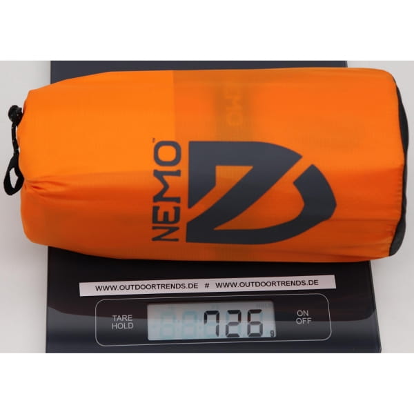 NEMO Tensor Alpine Insulated Rectangular - Schlafmatte mountaineering orange - Bild 3