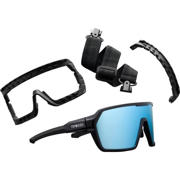 POP EYES Harper Cat 3 - 3-in-1 Sonnenbrille shiny black - Bild 2