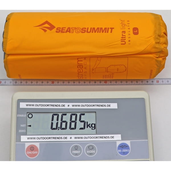 Sea to Summit Ultralight Insulated Mat - Schlafmatte orange - Bild 4