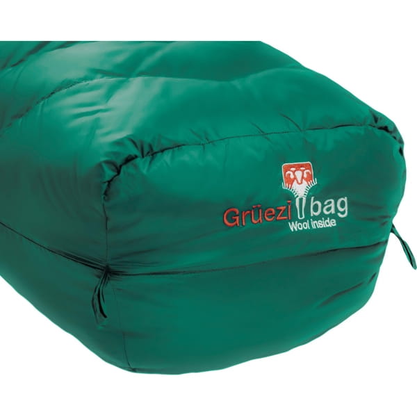 Grüezi Bag Biopod DownWool Subzero - Daunen- & Wollschlafsack pine green - Bild 27