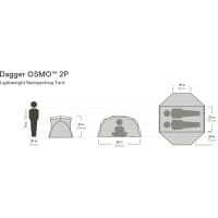 Vorschau: NEMO Dagger OSMO 2P - Zwei Personen Zelt birch bud - Bild 3 Vorschau: NEMO Dagger OSMO 2P - Zwei Personen Zelt birch bud - Bild 3