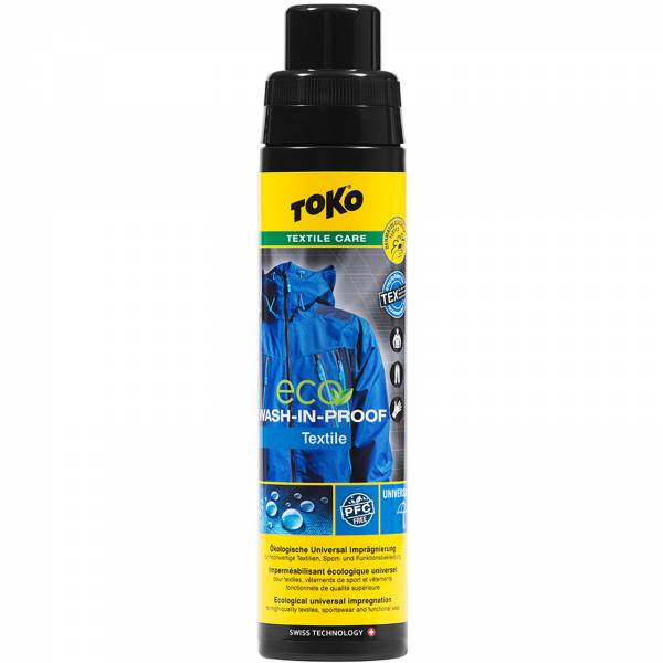 Toko Eco Textile Wash-In Proof - Imprägnierung - 250 ml - Bild 1 Toko Eco Textile Wash-In Proof - Imprägnierung - 250 ml - Bild 1