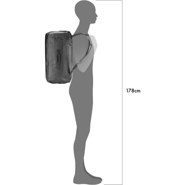 ORTLIEB Duffle Metrosphere 40L - Reisetasche black embossed - Bild 6