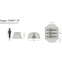 Vorschau: NEMO Dagger OSMO 3P - Drei Personen Zelt birch bud - Bild 3 Vorschau: NEMO Dagger OSMO 3P - Drei Personen Zelt birch bud - Bild 3