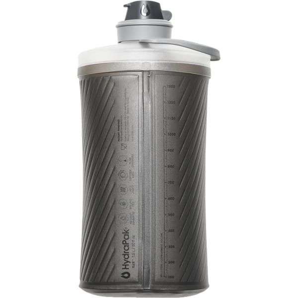 HydraPak Flux 1.5L - Trinkflasche mammoth grey - Bild 2