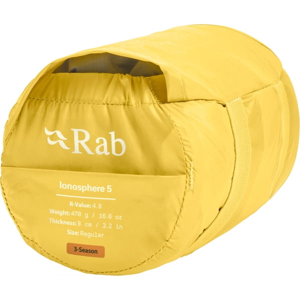 Rab Ionosphere 5 - isolierte Luftmatratze dark pollen - Bild 8