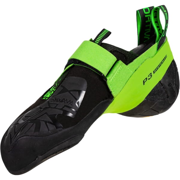 La Sportiva Skwama Vegan - Kletterschuhe black-flash green - Bild 4