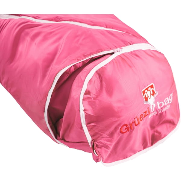 Grüezi Bag Biopod Wolle Kids World Traveller - Wollschlafsack claret red - Bild 22