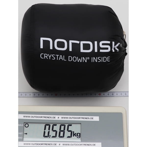 Nordisk Freja +10° Blanket - Daunen-Schlafsack silver filigree grey - Bild 10