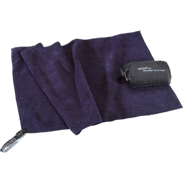 COCOON Terry Towel Light Gr. L - Funktions-Handtuch dolphin grey - Bild 4