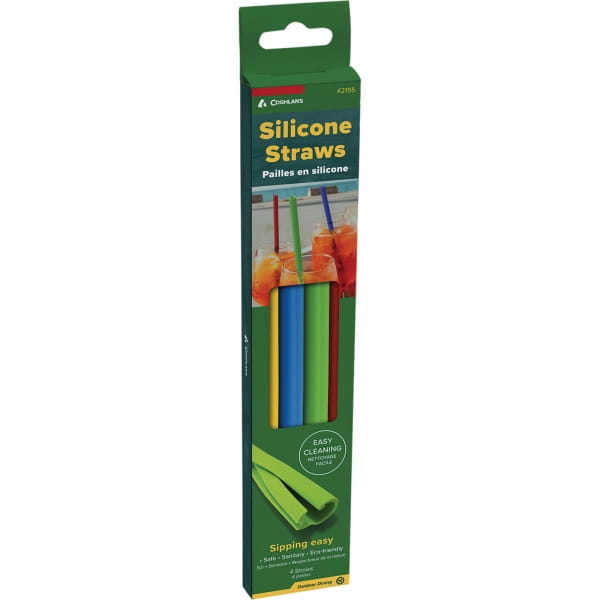 Coghlans Silicone Straws - Trinkhalme - Bild 4