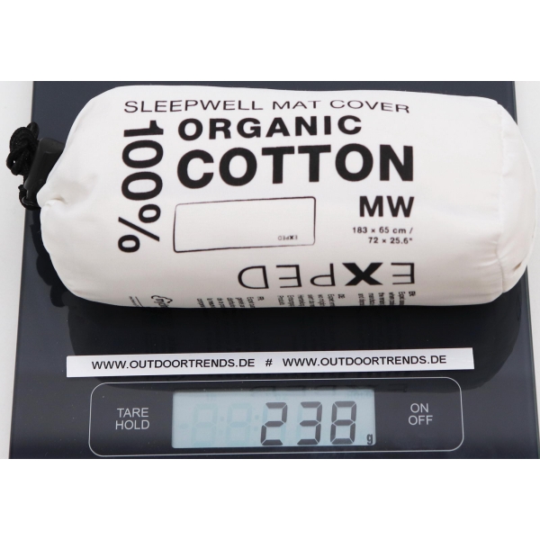 EXPED Sleepwell Organic Cotton Mat Cover - Matten-Überzug natural - Bild 3