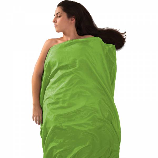 Sea to Summit Silk Cotton Travel Liner Standard green - Bild 2 Sea to Summit Silk Cotton Travel Liner Standard green - Bild 2