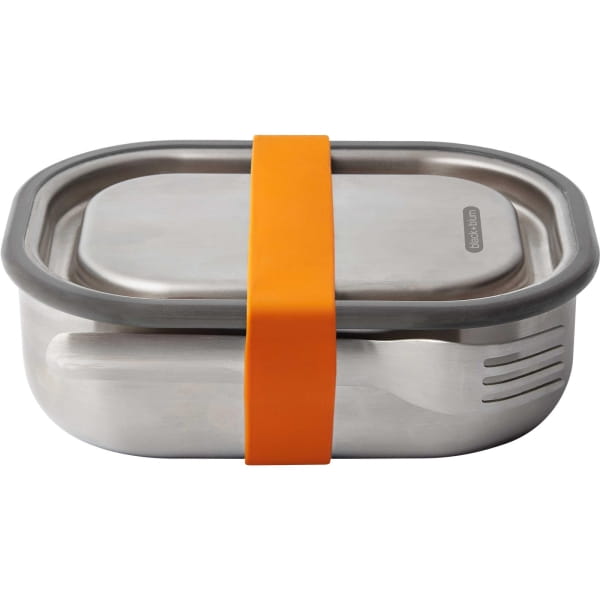 black+blum Stainless Steel Lunchbox 600 ml - Edelstahl-Proviantdose orange - Bild 1