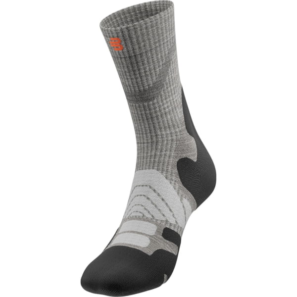 Bauerfeind Sports Outdoor Merino Mid Cut Socks Women - Wander-Socken stone grey - Bild 2 Bauerfeind Sports Outdoor Merino Mid Cut Socks Women - Wander-Socken stone grey - Bild 2