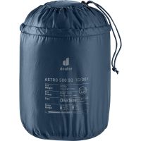 Vorschau: deuter Astro 500 SQ -1C/30F - Daunen-Schlafsack marine-ink - Bild 7