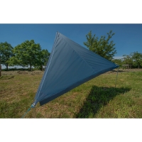 Vorschau: BENT Zip-Protect Canvas Single - Sonnensegel dunkelblau-hellblau - Bild 10