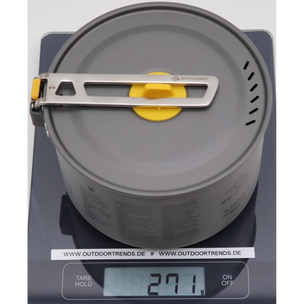 Sea to Summit Frontier UL One Pot Cook Set - 2L Pot + Medium Bowl + Insulated Mug blue-yellow - Bild 6