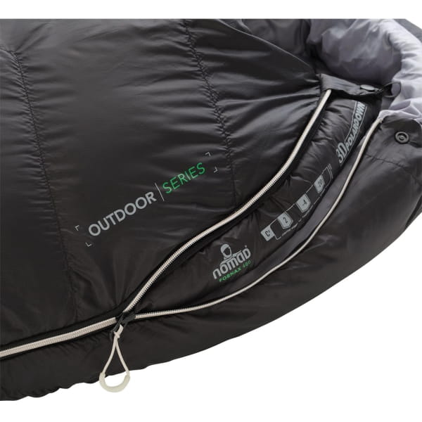 NOMAD Fornax Mummy 480 - Daunenschlafsack black - Bild 4 NOMAD Fornax Mummy 480 - Daunenschlafsack black - Bild 4