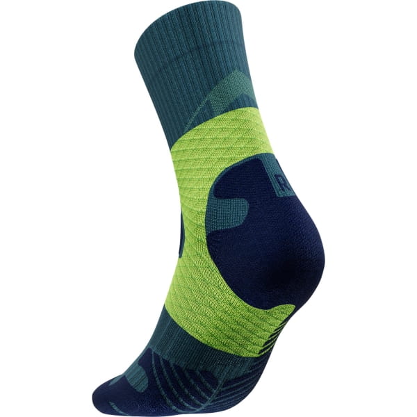 Bauerfeind Sports Trail Run Mid Cut Socks Women - Trailrunning Socken midnight teal - Bild 7