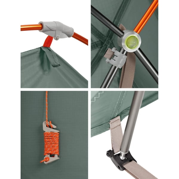 VAUDE Allround Chapel XT 3P - Drei Personen Zelt agave - Bild 11 VAUDE Allround Chapel XT 3P - Drei Personen Zelt agave - Bild 11