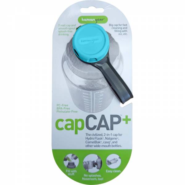 humangear capCAP+ - Flaschendeckel Plus hellblau - Bild 19 humangear capCAP+ - Flaschendeckel Plus hellblau - Bild 19