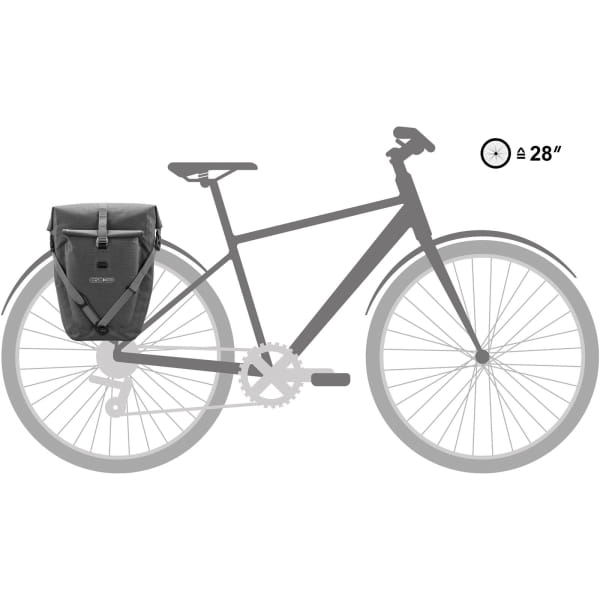 ORTLIEB Back-Roller Plus Urban QL2.2 - Hinterradtasche pepper - Bild 5