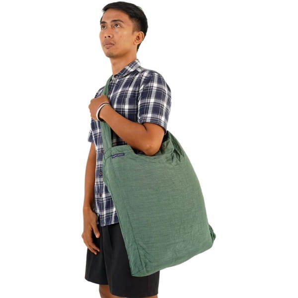 TICKET TO THE MOON Eco Bag Large Premium - Einkaufstasche sage green - Bild 4