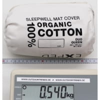Vorschau: EXPED Sleepwell Organic Cotton Mat Cover Duo - Matten-Überzug natural - Bild 4