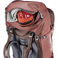 Vorschau: deuter Voyager 60+10 SL - Reiserucksack caspia-raisin - Bild 9